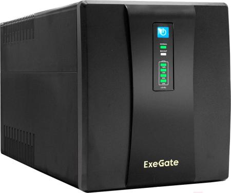 Источники бесперебойного питания ExeGate SpecialPro UNB-1200.LED.AVR.4SH.USB [EP285490RUS]