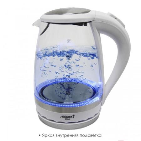 Электрочайники и термопоты Atlanta ATH-2463 (белый)