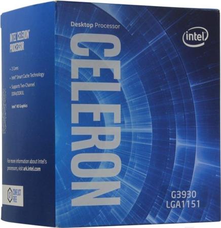 Процессоры Intel Celeron G3930