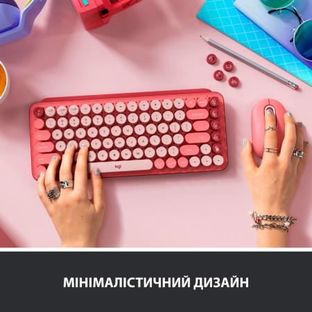 Клавиатуры Logitech Pop Keys Heartbreaker 920-010718 [920-010718]