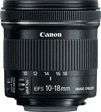 Объективы Canon EF-S 10-18mm f/4.5-5.6 IS STM [9519B005AA]