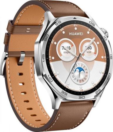 Умные часы и браслеты Huawei Watch GT 5 Pro 46 мм (титан) [55020DGG, 6942103131455]