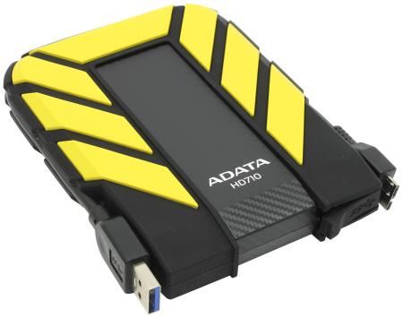 Внешние накопители ADATA DashDrive Durable HD710 1TB Yellow (AHD710-1TU3-CYL)