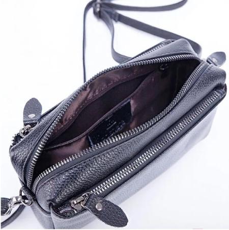 Женские и мужские сумки Poshete 886-60071A1-BLK (черный) [886-60071A1-BLK]