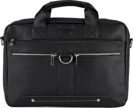 Женские и мужские сумки Poshete 196-3060BLK (черный) [196-3060BLK]