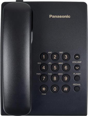 Проводные телефоны Panasonic KX-TS2350RUB (черный) [KX-TS2350RUB]
