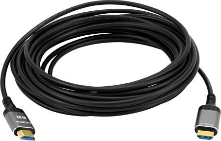 Кабели, адаптеры, разветвители Digma HDMI 2.1 AOC (50 м, черный) [1934173, HDMI-AOC2.1-50]