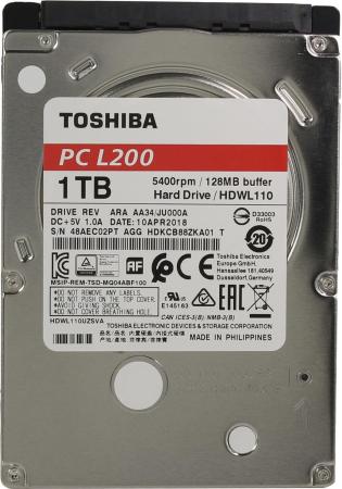 Жесткие диски Toshiba L200 1TB HDWL110UZSVA [HDWL110UZSVA]