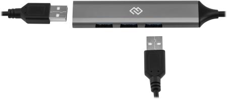 USB-хабы и док-станции Digma DHUB-4USB-AC-3.0 [DHUB-4USB-AC-3.0, 2018378, 4630143156003]