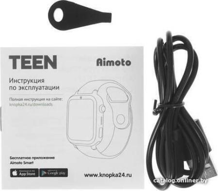 Умные часы и браслеты Aimoto Teen (черный) [9240101]