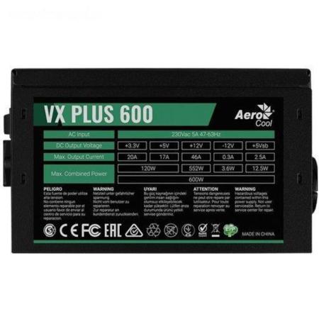 Блоки питания AeroCool VX-600 Plus RGB Блоки питания AeroCool VX-600 Plus RGB