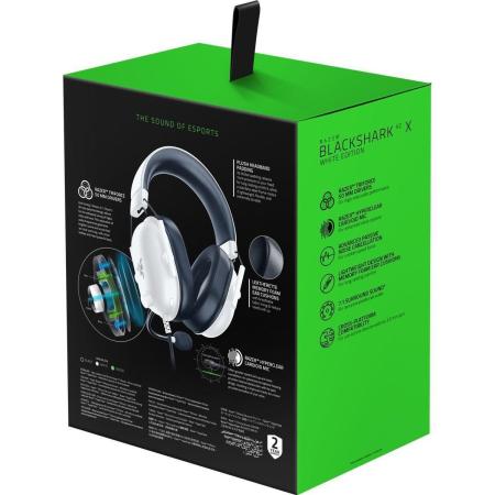 Наушники и гарнитуры Razer BlackShark V2 X (белый) [RZ04-03240700-R3M1]