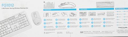 Наборы периферии A4Tech Fstyler FG1012 (белый)