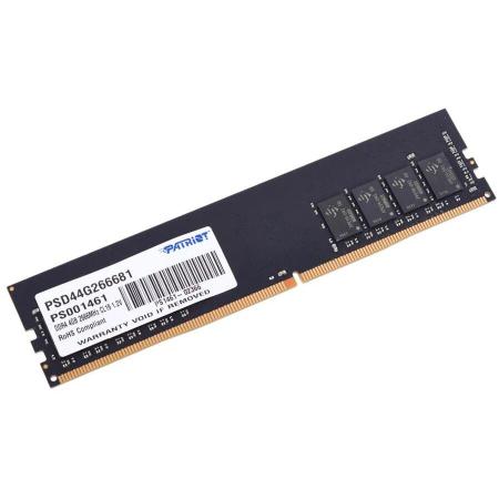 Оперативная память Patriot Signature Line 4GB DDR4 PC4-21300 PSD44G266681 [PSD44G266681]