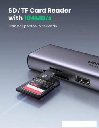 USB-хабы и док-станции Ugreen CM511 60383 [60383]