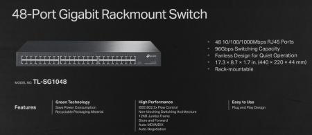 Коммутаторы TP-Link TL-SG1048
