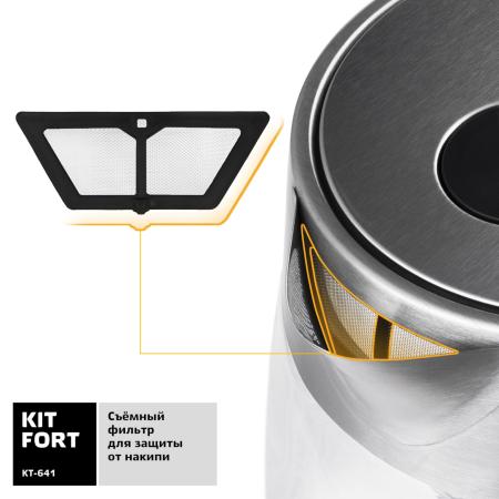 Электрочайники и термопоты Kitfort KT-641