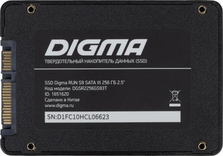SSD Digma Run S9 256GB DGSR2256GS93T [DGSR2256GS93T]