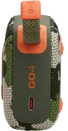 Беспроводные и портативные колонки JBL Go 4 (камуфляж) [JBLGO4SQUAD, 1200130009488]