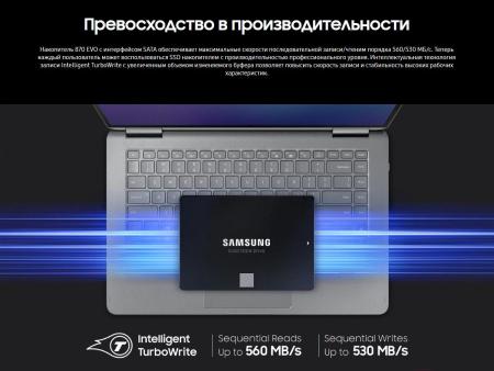 SSD Samsung 870 Evo 500GB MZ-77E500BW [MZ-77E500BW, MZ-77E500B/EU, MZ-77E500B/KR]