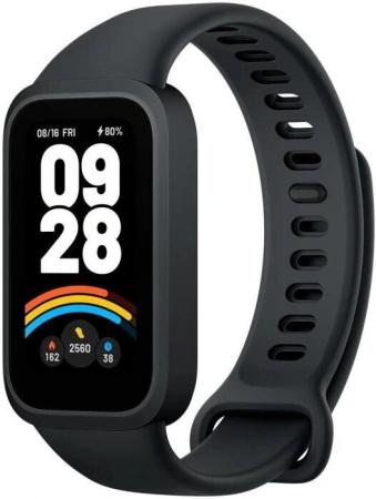 Умные часы и браслеты Xiaomi Smart Band 9 Pro M2401B1 (серый, с черным силиконовым ремешком, международная версия) [BHR8710GL]