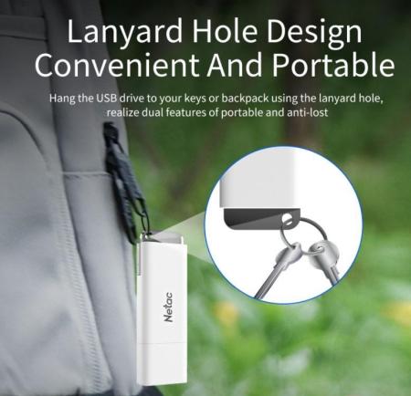 USB Flash Netac U185 USB 3.0 256GB NT03U185N-256G-30WH [NT03U185N-256G-30WH]