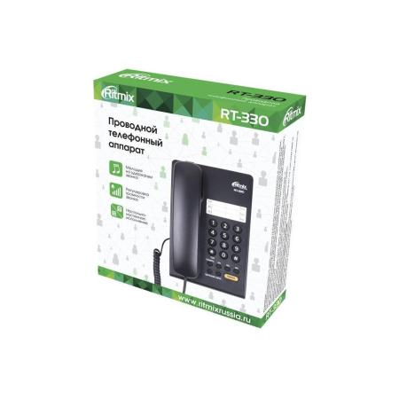 Проводные телефоны Ritmix RT-330 (белый) [RT-330 White]