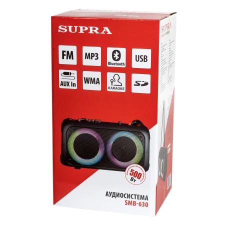 Беспроводные и портативные колонки Supra SMB-630 [SMB-630, 4897125305877]