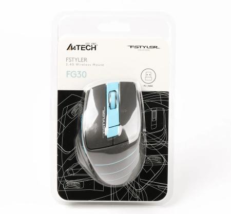 Мыши A4Tech Fstyler FG30S (серый)