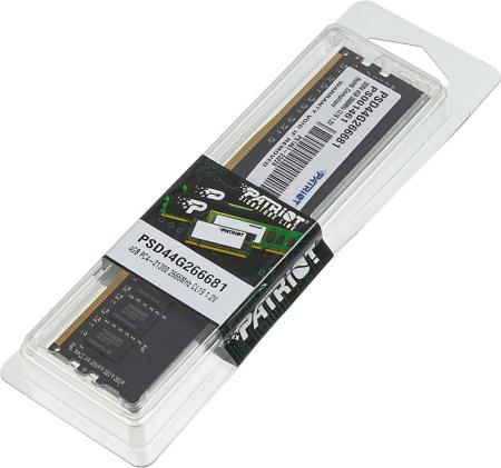 Оперативная память Patriot Signature Line 4GB DDR4 PC4-21300 PSD44G266681 [PSD44G266681]