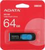 USB Flash ADATA DashDrive UV128 64GB (черный/синий) [AUV128-64G-RBE]