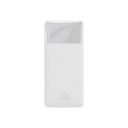 Портативные зарядные устройства Baseus Bipow Fast Charge Power Bank 20W 20000mAh (белый) [PPBD050302]
