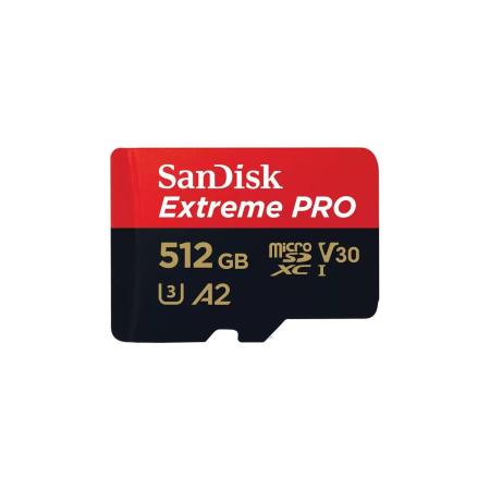 Карты памяти SanDisk Extreme PRO microSDXC SDSQXCD-512G-GN6MA 512GB (с адаптером) [SDSQXCD-512G-GN6MA]