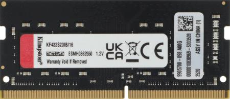 Оперативная память Kingston FURY Impact 16GB DDR4 SODIMM PC4-25600 KF432S20IB/16 [KF432S20IB/16]