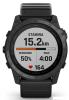 Умные часы и браслеты Garmin Fenix E 47мм (серая сталь, черный силиконовый ремешок) [010-03025-01]