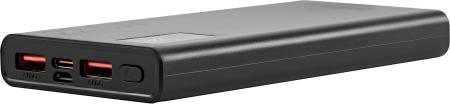 Портативные зарядные устройства Digma DGPF10A 10000mAh (черный) [DGPF10A22PBK, 1928758]