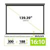 Проекционные экраны CACTUS SIlverMotoExpert 188x300 CS-PSSME-300X188-DG [CS-PSSME-300X188-DG]