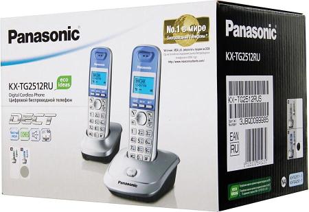 Радиотелефоны DECT Panasonic KX-TG2512RUS
