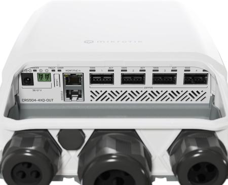 Коммутаторы Mikrotik CRS504-4XQ-OUT