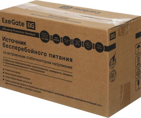 Источники бесперебойного питания ExeGate SpecialPro UNB-800.LED.AVR.4C13.RJ.USB EX292774RUS [EX292774RUS]