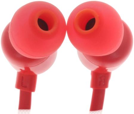 Наушники и гарнитуры JBL Tune 110 (красный) [JBLT110RED]