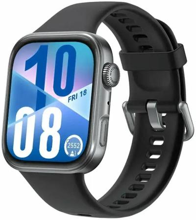 Умные часы и браслеты Huawei Watch FIT 4 (черный, с черным силиконовым ремешком, международная версия) [55020FAP, 6942103155277]