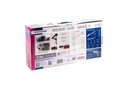 Кронштейны Kromax OFFICE-11 (черный)