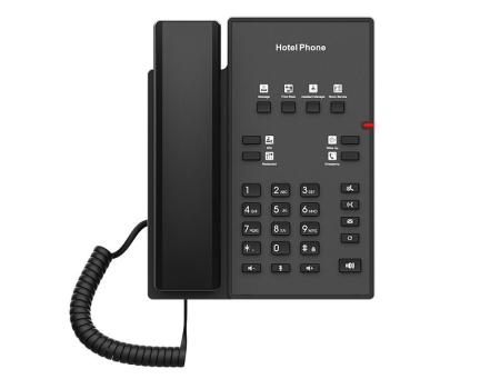 Проводные телефоны Fanvil H1 [H1 HOTEL PHONE черный, 6937295604382]