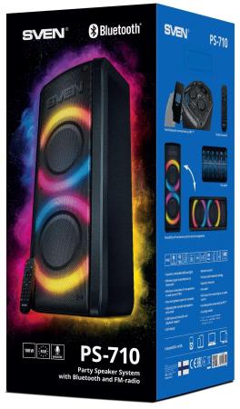 Беспроводные и портативные колонки SVEN PS-710 [PS-710, SV-021696]