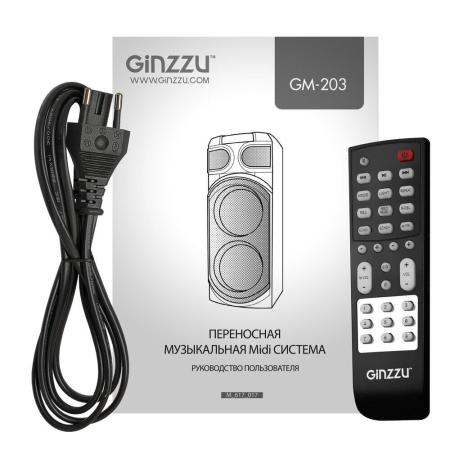 Беспроводные и портативные колонки Ginzzu GM-203
