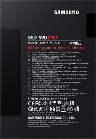 SSD Samsung 990 Pro 4TB MZ-V9P4T0BW [MZ-V9P4T0BW, MZ-V9P4T0B]