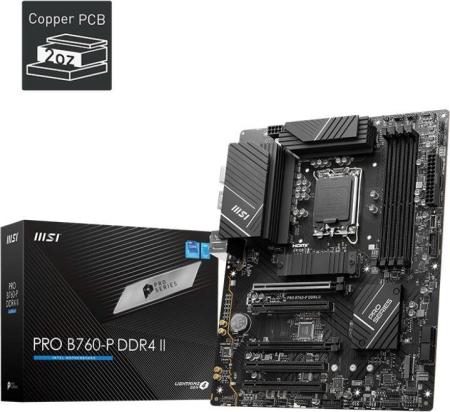 Материнские платы MSI Pro B760-P II
