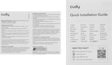 Беспроводные маршрутизаторы Cudy WR1500 1.0