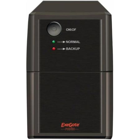 Источники бесперебойного питания ExeGate Power Back BNB-600.LED.AVR.C13.RJ [EP285538RUS]